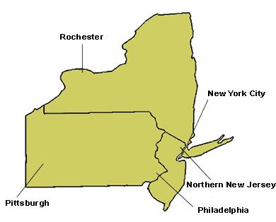 Mid Atlantic Map